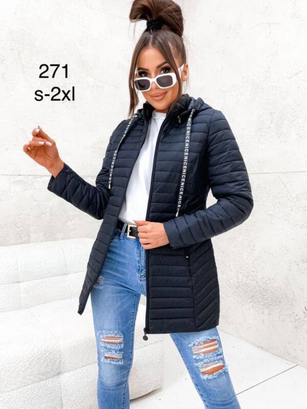 Kurtki damskie cienki Roz S-2XL, 1 Kolor Paczka 5 szt 1